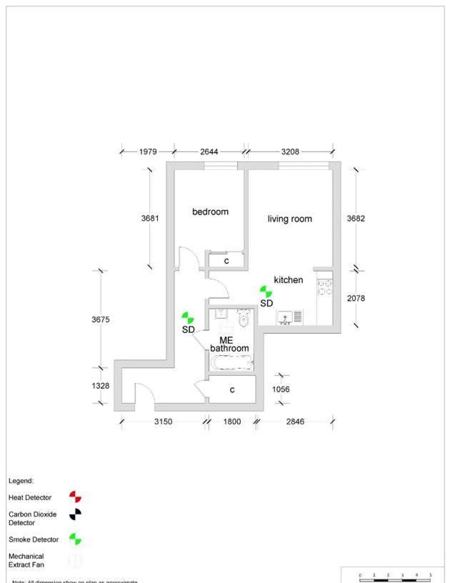 1 Bedroom Apartment In Very Central Location Glasgow Eksteriør billede